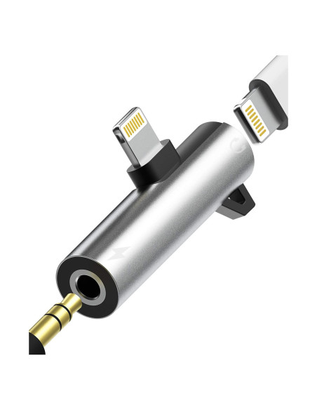 Adaptador Lightning a Jack 3.5mm Jekruyi para iPhone