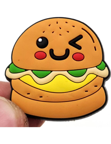 Encantadores Accesorios para Zapatos PVC Amarillo 20 Piezas