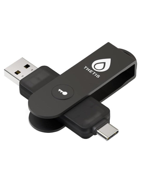 Llave de Seguridad Thetis Pro FIDO2 USB-C y USB-A