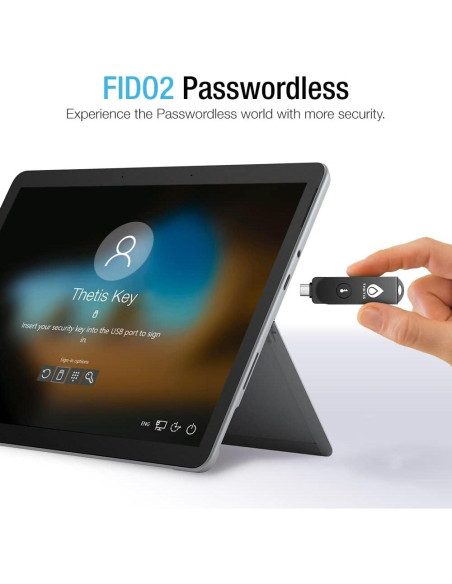 Llave de Seguridad Thetis Pro FIDO2 USB-C y USB-A