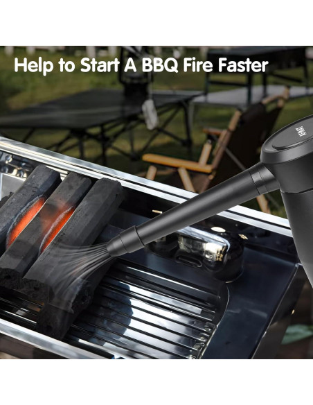 Soplador de Aire Eléctrico AFMAT AD19BK 280 horas de uso