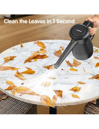 Soplador de Aire Eléctrico AFMAT AD19BK 280 horas de uso