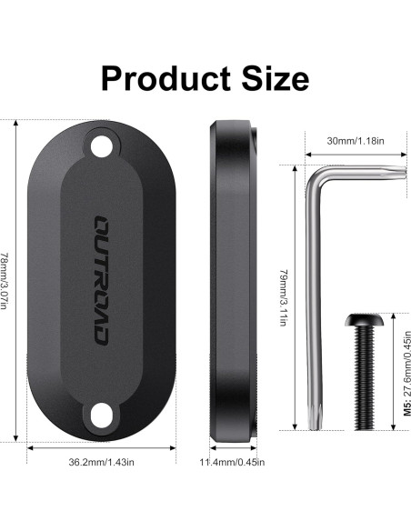 Soporte de Bicicleta CITYWAY para SmartTag2 Impermeable