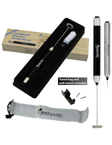 Mezclador de Bebidas Portátil Nestpark 150W con Soporte y Bolsa