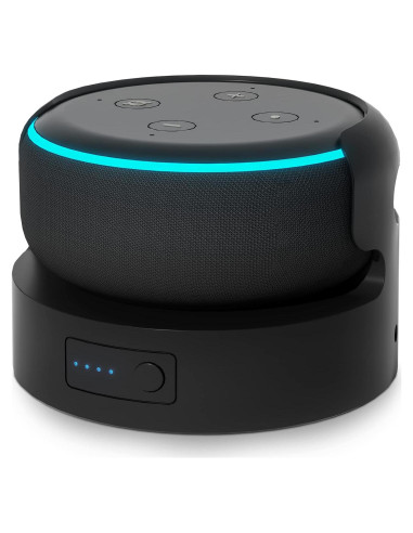 Base de Batería Liboer para Echo Dot 3ra y Google Mini 2