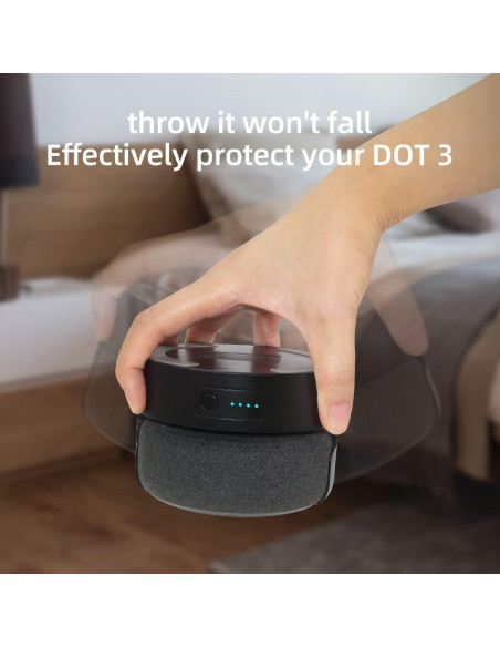 Base de Batería Liboer para Echo Dot 3ra y Google Mini 2