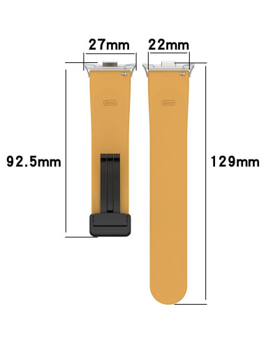 Correa de Silicona AWADUO para Redmi Watch 4 y Xiaomi Band 8 Pro