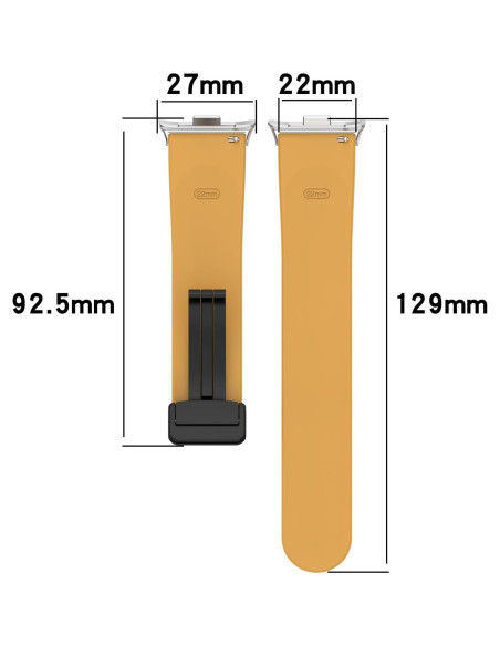 Correa de Silicona AWADUO para Redmi Watch 4 y Xiaomi Band 8 Pro