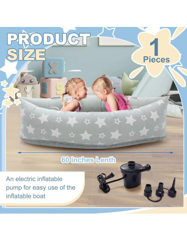 Silla Sensorial Inflable Maitys para Niños Autistas Estrella