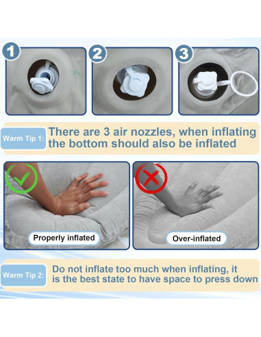 Silla Sensorial Inflable Maitys para Niños Autistas Estrella