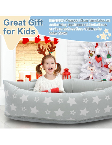 Silla Sensorial Inflable Maitys para Niños Autistas Estrella