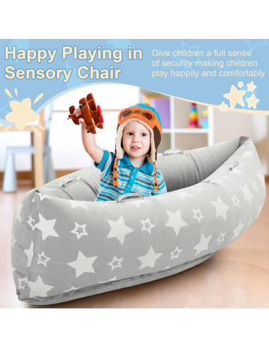 Silla Sensorial Inflable Maitys para Niños Autistas Estrella