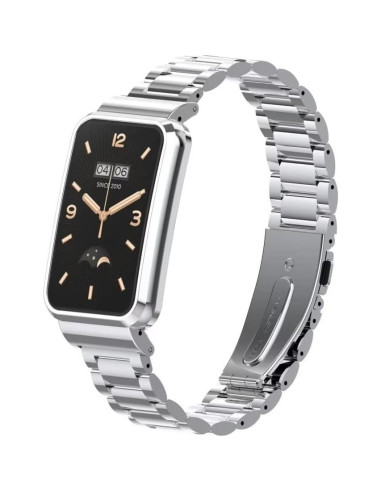 Correa de Acero Inoxidable T-BLUER para Mi Band 7 Pro