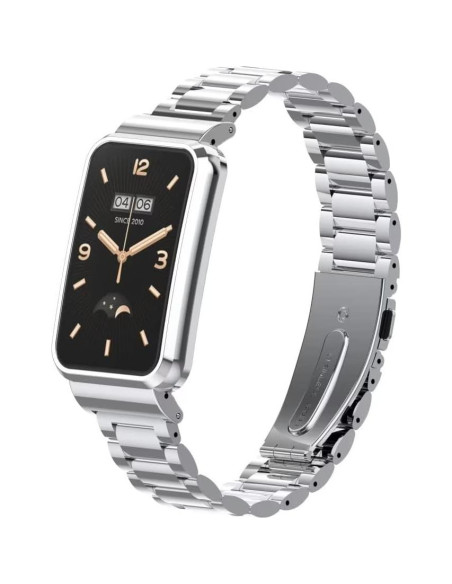 Correa de Acero Inoxidable T-BLUER para Mi Band 7 Pro