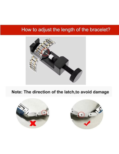 Correa de Acero Inoxidable T-BLUER para Mi Band 7 Pro