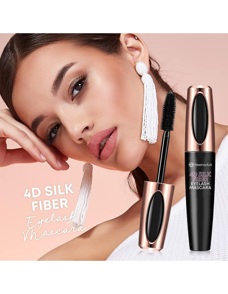 Máscara de Pestañas Neenoxtub 4D Alargadora y Voluminizadora Máscara de Pestañas Neenoxtub 4D Alargadora y Voluminizadora