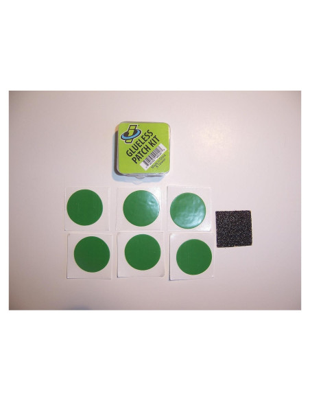 Kit de Parcheo de Bicicleta Slime - 6 Parches Redondos 25mm