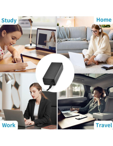 Cargador Laptop 45W HP L25296-002 Punta Azul 19.5V 2.31A