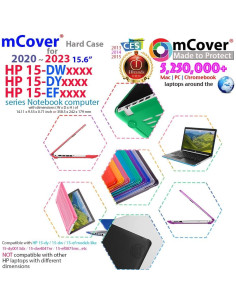 mCover Funda Verde para HP 15-DYxxxx 15.6" 2020-2022 2