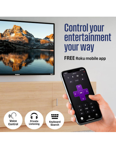 Televisor Westinghouse 42" LED Full HD Roku 1080P Wi-Fi