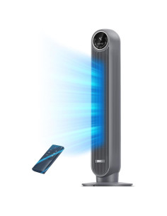 Ventilador de Torre Dreo Nomad One 36" Gris Silencioso