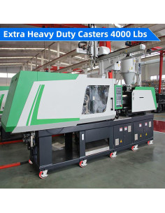 Nefish Juego de 4 Ruedas Giratorias 12.7 cm con Freno 1814 kg 2