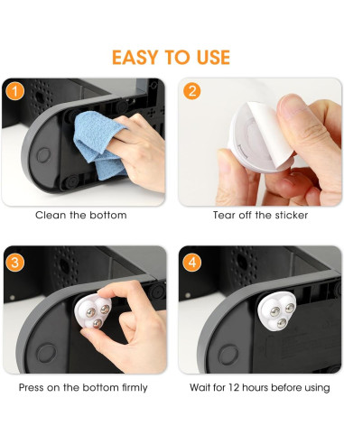 Deslizadores Aieve para Electrodomésticos Mini 8 Ruedas 11.79 kg