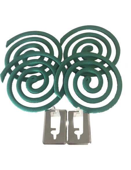 Bobinas Repelente Mosquitos W4W - 12 bobinas y 6 soportes