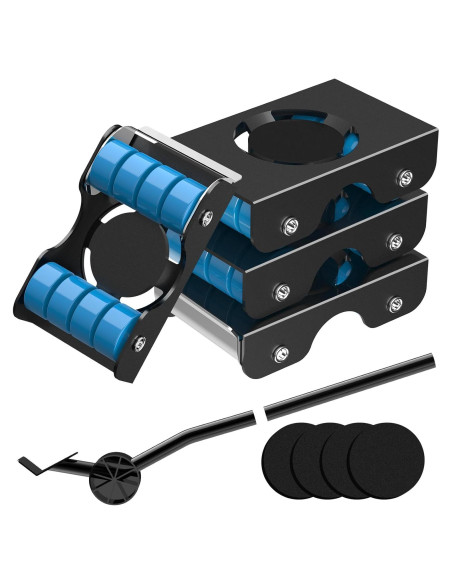 Deslizadores de Muebles HHXRISE FS-1 con 32 Ruedas