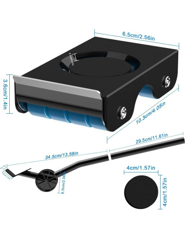 Deslizadores de Muebles HHXRISE FS-1 con 32 Ruedas