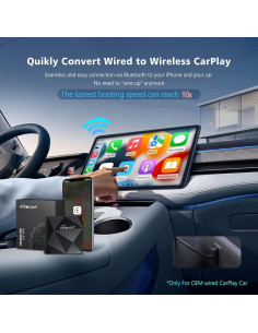 Adaptador Inalámbrico CarPlay OTTOCAST U2-AIR 2024 - 5Ghz 2