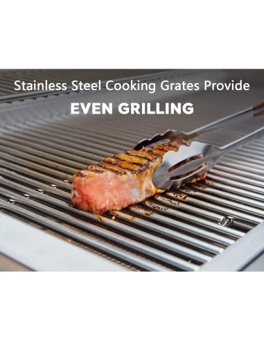 Rejillas de Acero Inoxidable Uniflasy para Nexgrill 720-0925