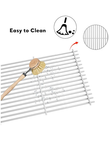 Rejillas de Acero Inoxidable Uniflasy para Nexgrill 720-0925