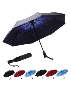 Paraguas Automático SY COMPACT Compacto a Prueba de Viento