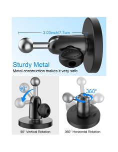 Soporte Magnético Kolasels para Tabletas 4-12.9" Ajustable 2