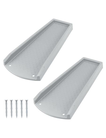 Bloques de Salpicadura Ogutter 61 cm para Bajantes (2 Paquete)