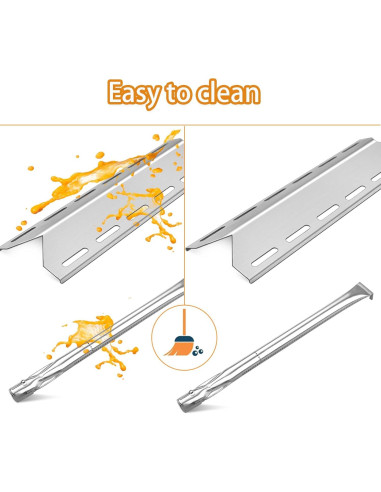 Repuestos Parrilla Zemibi 5 Quemadores Acero Inoxidable