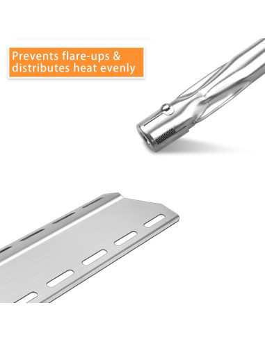 Repuestos Parrilla Zemibi 5 Quemadores Acero Inoxidable