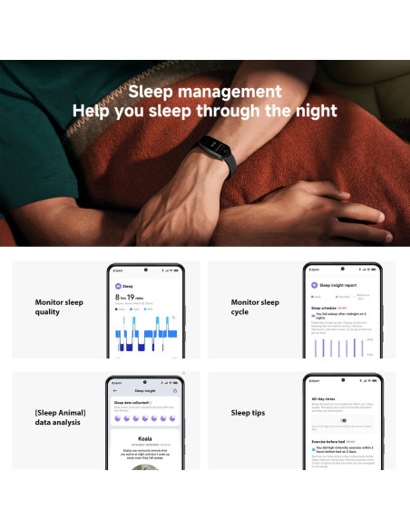 Xiaomi Smart Band 9 Global 2024 1.62" AMOLED 21 Días Negro