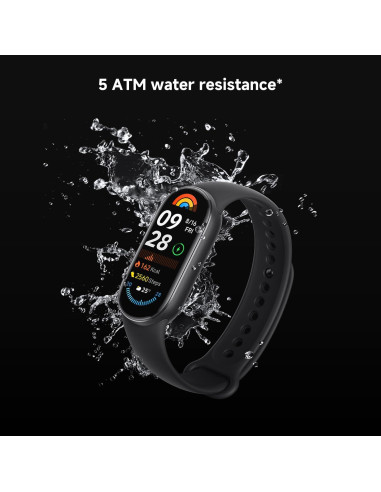 Xiaomi Smart Band 9 Global 2024 1.62" AMOLED 21 Días Negro