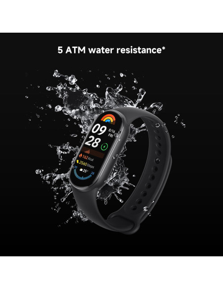 Xiaomi Smart Band 9 Global 2024 1.62" AMOLED 21 Días Negro