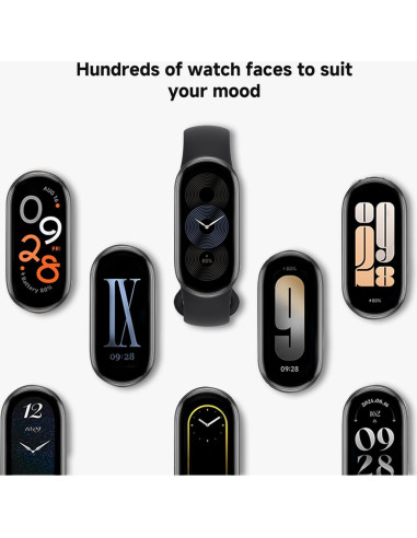 Xiaomi Smart Band 9 Global 2024 1.62" AMOLED 21 Días Negro