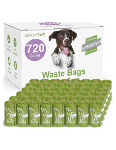 Bolsas de Excremento para Perro Wowflash 720 Sin Olor