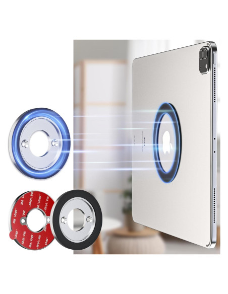 Soporte de Pared Magnético WoleyI 2-Pack Adhesivo para Tablet