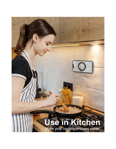 Soporte de Pared Magnético WoleyI 2-Pack Adhesivo para Tablet