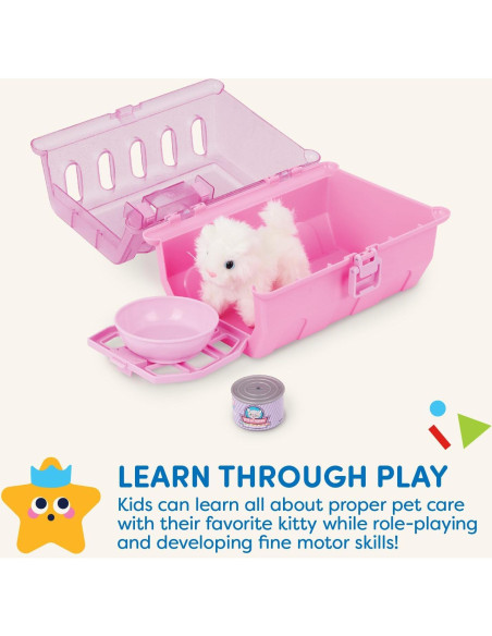 Kit de Cuidado de Gatos Play Circle - Juguete de Peluche