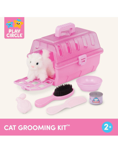 Kit de Cuidado de Gatos Play Circle - Juguete de Peluche
