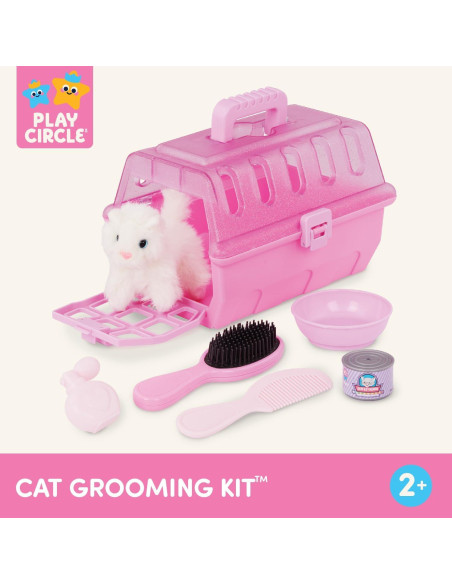 Kit de Cuidado de Gatos Play Circle - Juguete de Peluche