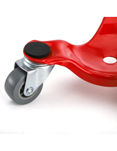 Carro Tri-Dolly de Acero ZEAYEA 4 Piezas 90,72 kg 16 cm