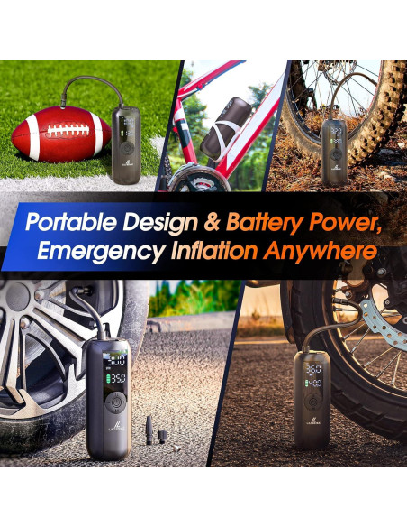 Compresor de Aire Eléctrico LILTSDRAE 150 PSI Portátil